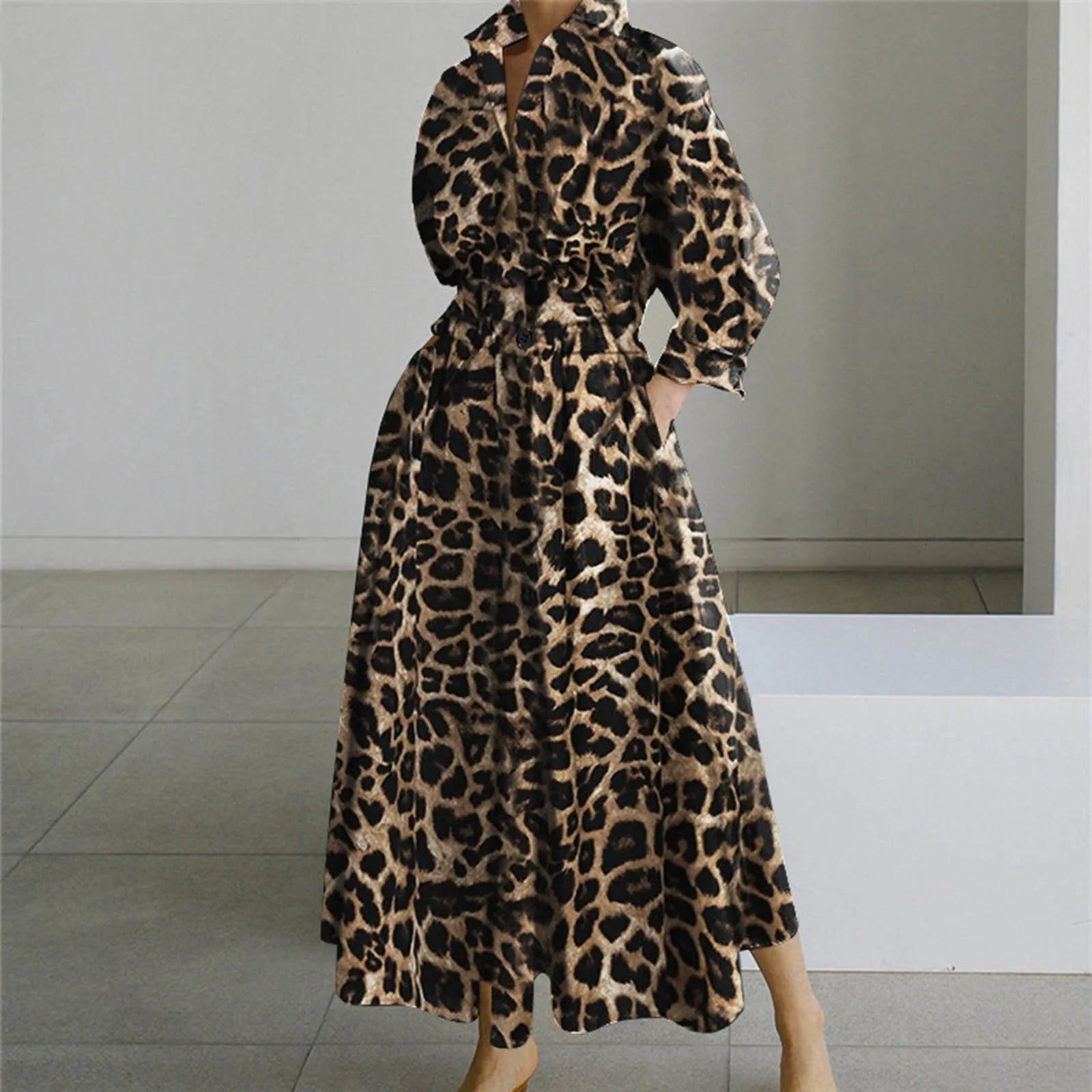 Vestido Leopardo