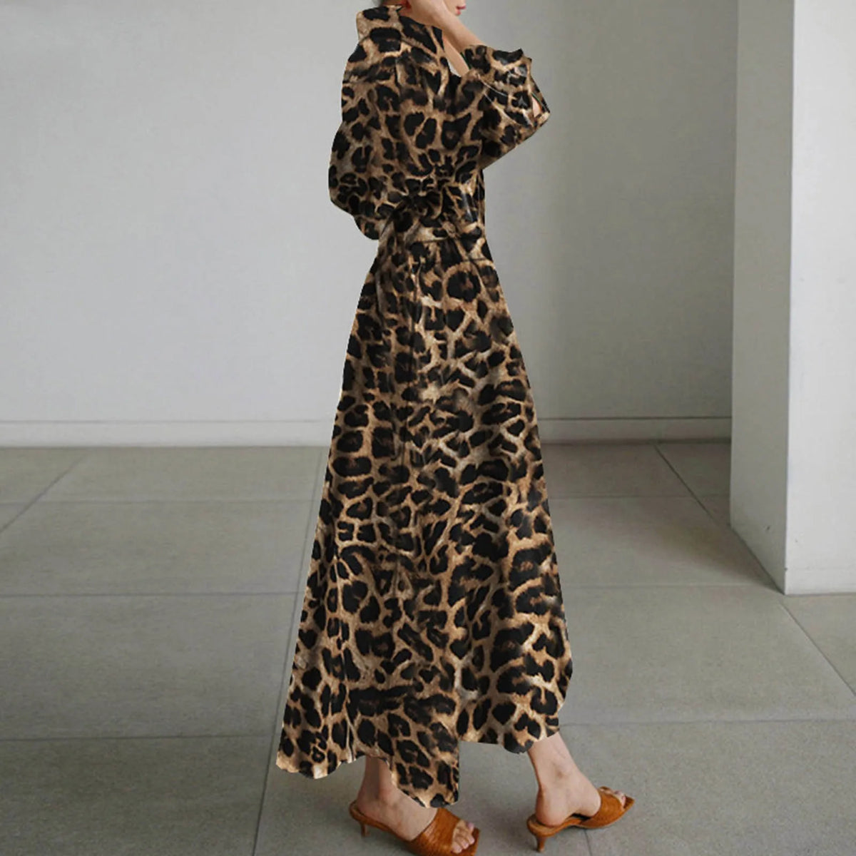 Vestido Leopardo